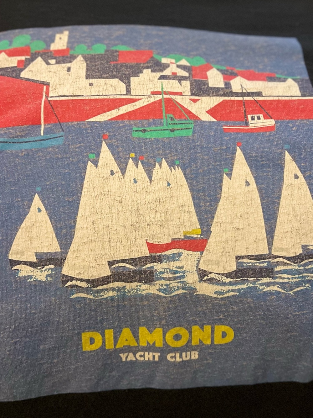 3/$19 Diamond Supply Co yacht club short sleeve T-shirt - Picture 11 of 14